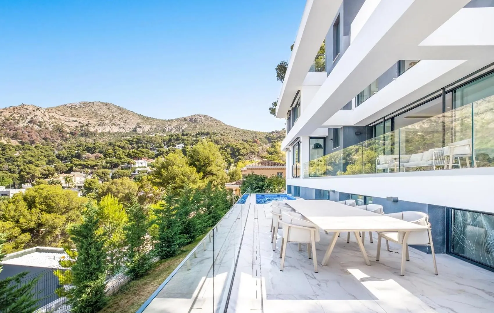 Villas Pinares De San Anton - Sea, City, Mountain Views, Close To Beach, Bbq Malaga