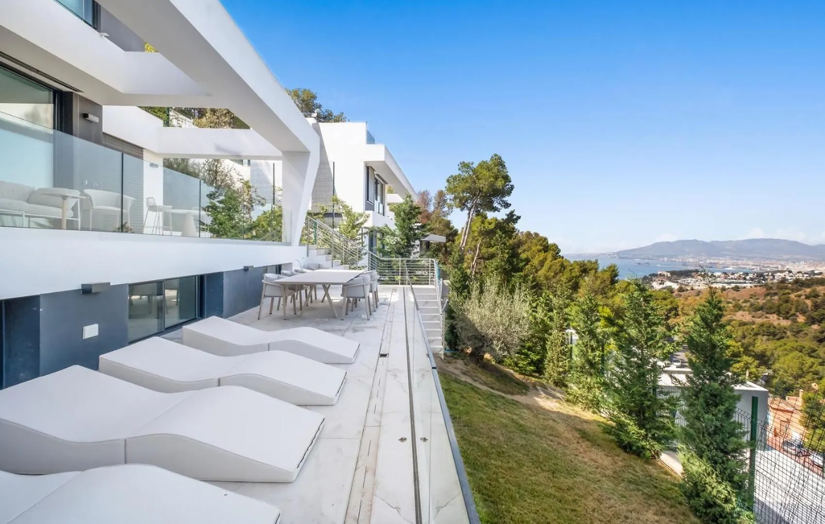 Villas Pinares De San Anton - Sea, City, Mountain Views, Close To Beach, Bbq Malaga 0*,  Spain